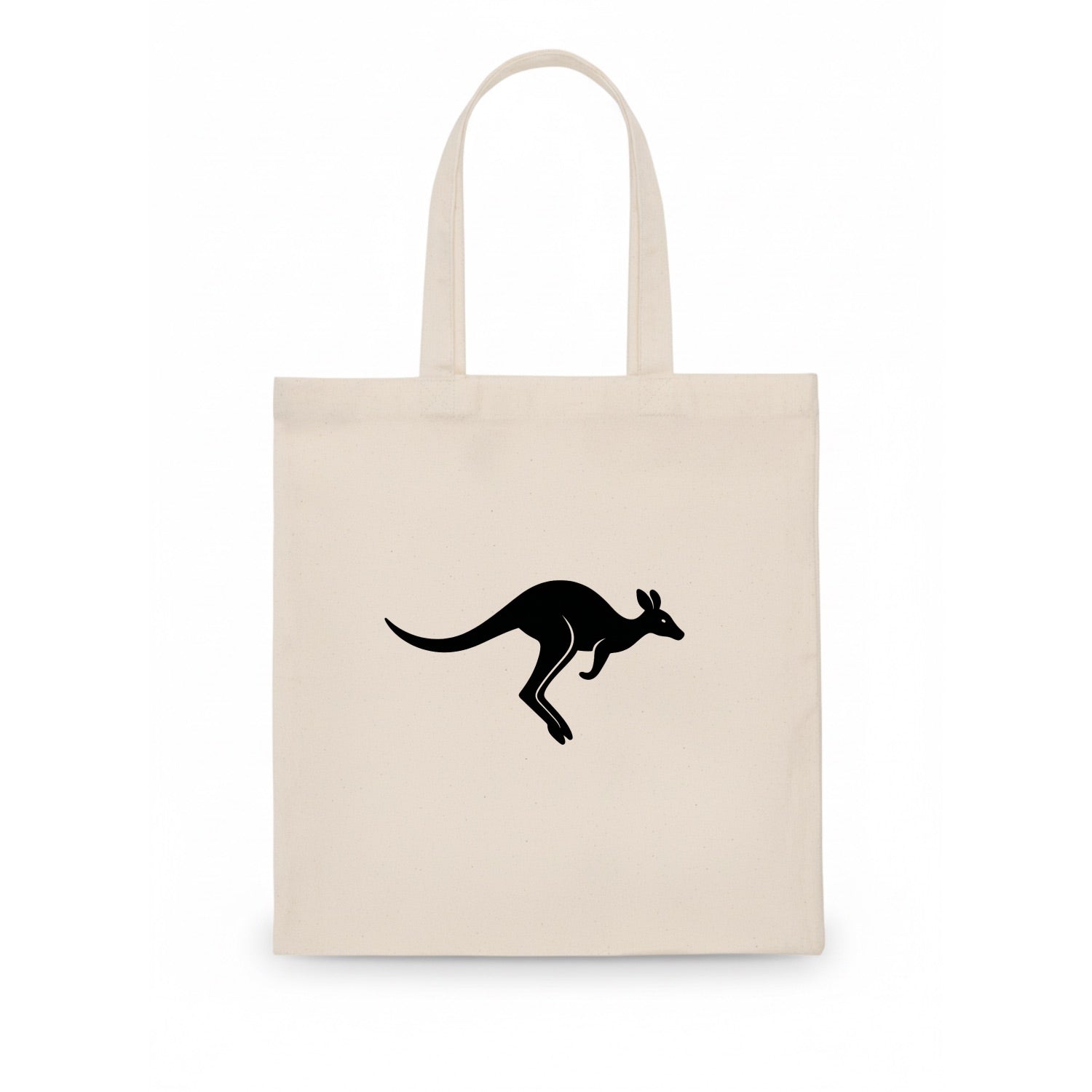 Kangaroo leaping across outback - Tote Bag - white