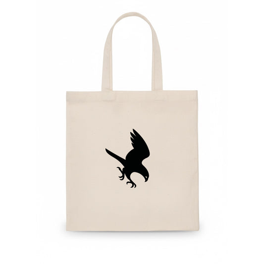 Hawk diving for prey - Tote Bag - white