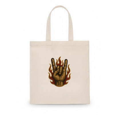 Devil Horns  - Tote Bag - white