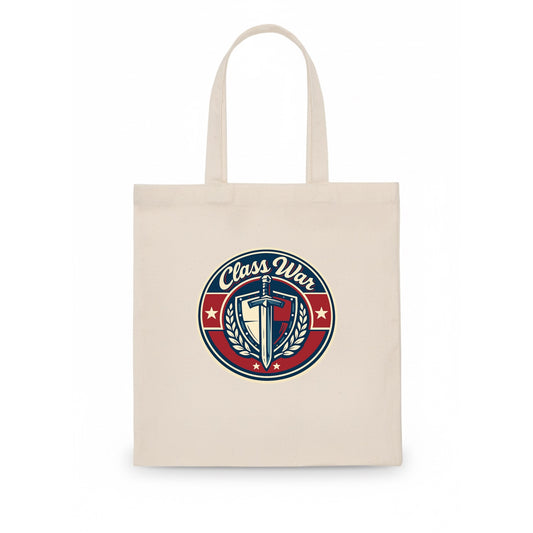 class war - Tote Bag - white