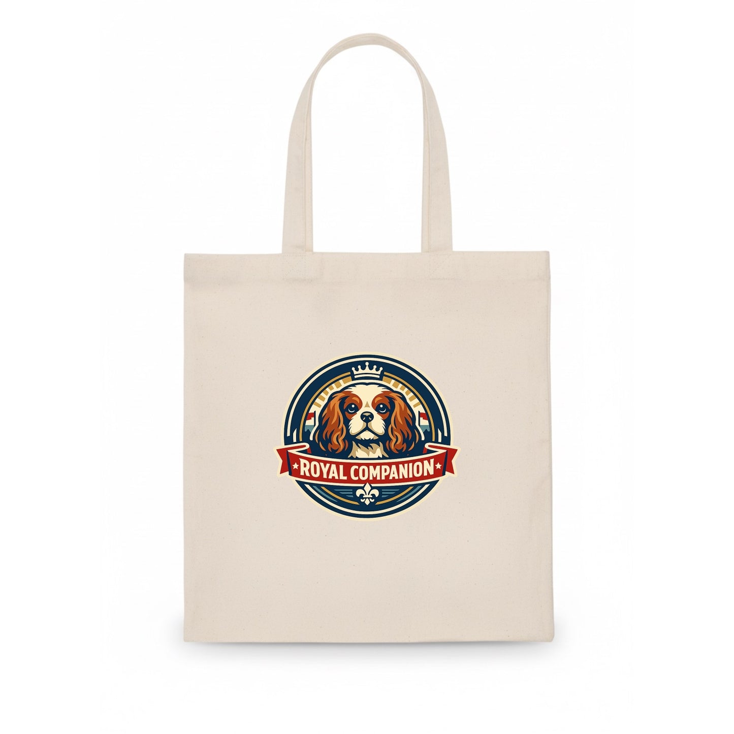 Royal Companion Emblem - Tote Bag - white