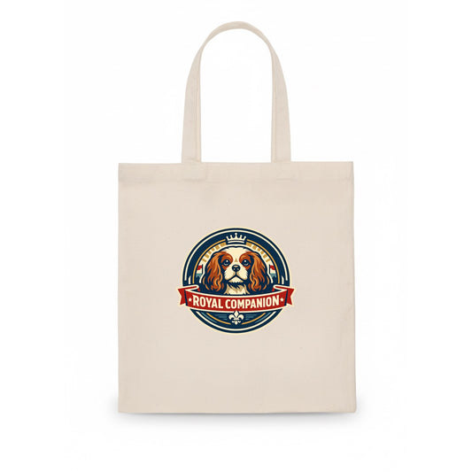 Royal Companion Emblem - Tote Bag - white