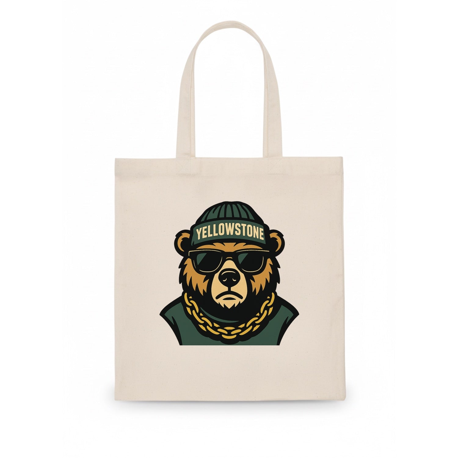 Yellowstone Bear - Tote Bag - white