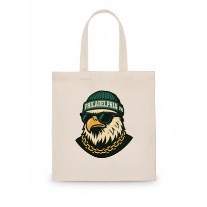"eagle" "philadelphia" "phi" "green" "us East" - Tote Bag - white