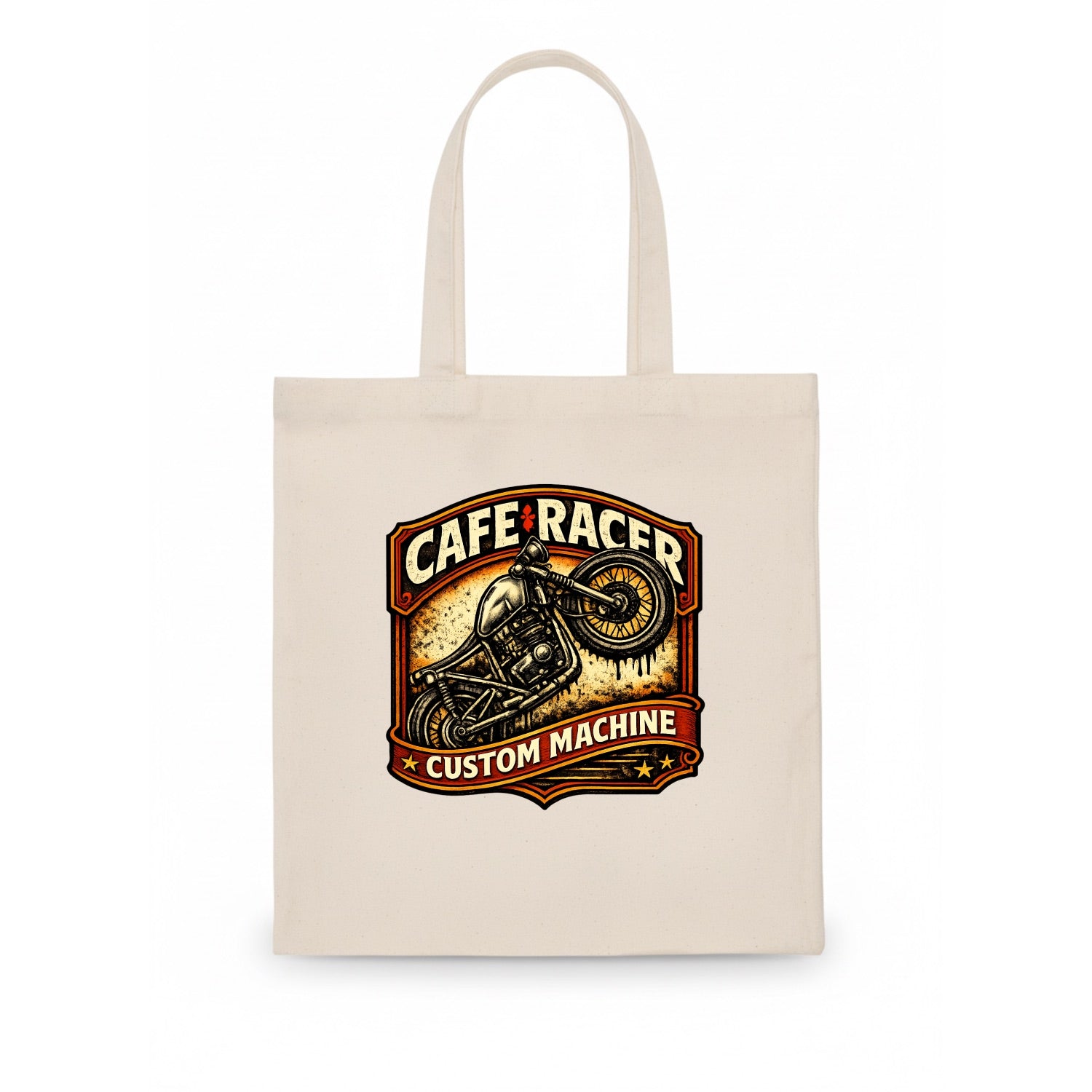 Cafe Racer - Tote Bag - white