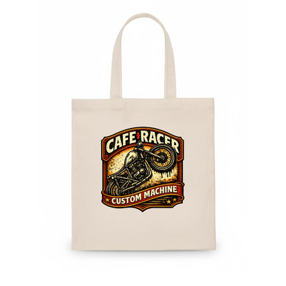 Cafe Racer - Tote Bag - white