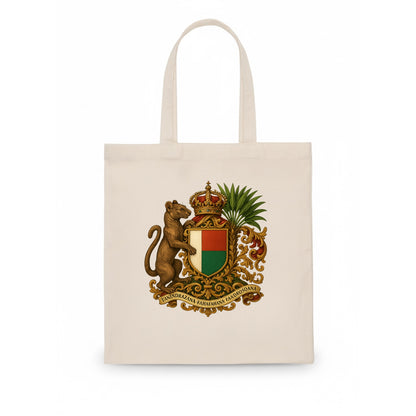 Madagascar Fossa Hunter  - Tote Bag - white