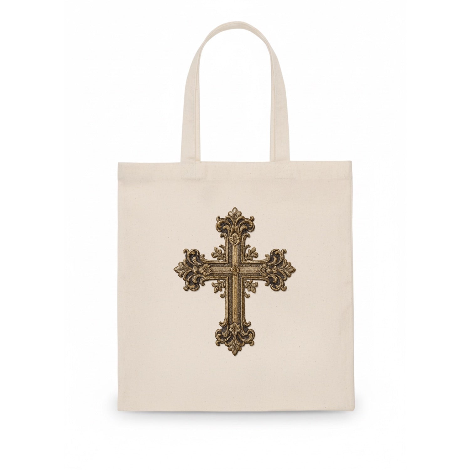 Victorian Cross  - Tote Bag - white