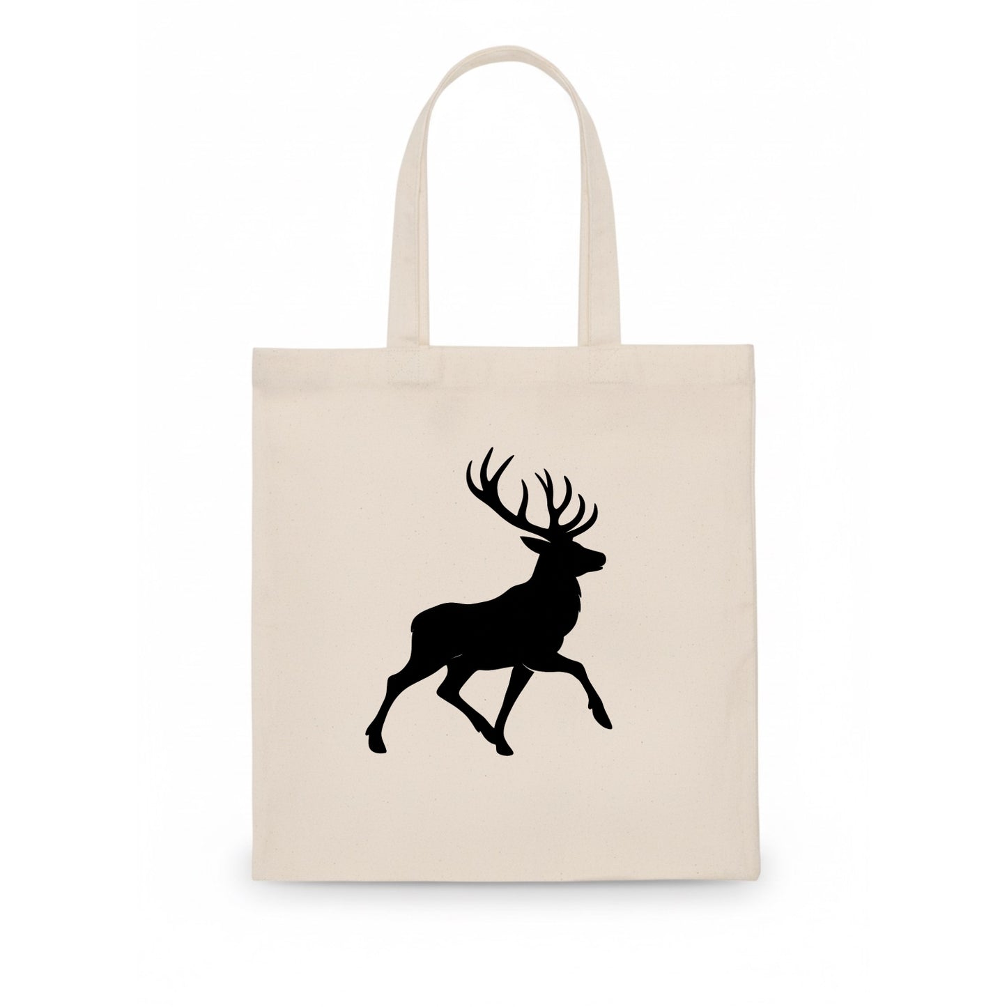 Deer with majestic antlers - Tote Bag - white