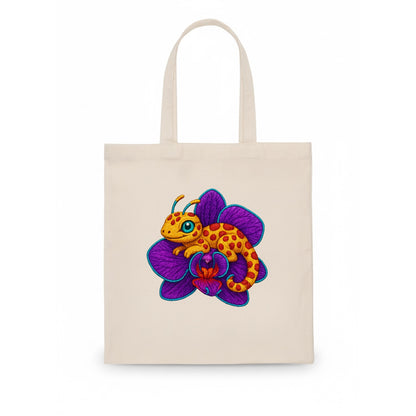 Leopard Orchid - Tote Bag - white