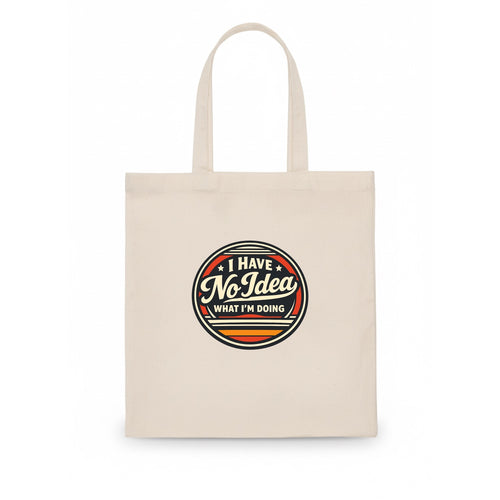 Confidently Clueless Emblem - Tote Bag