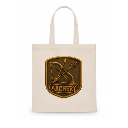 Bow and arrow crossed - archery enthusiast - Tote Bag