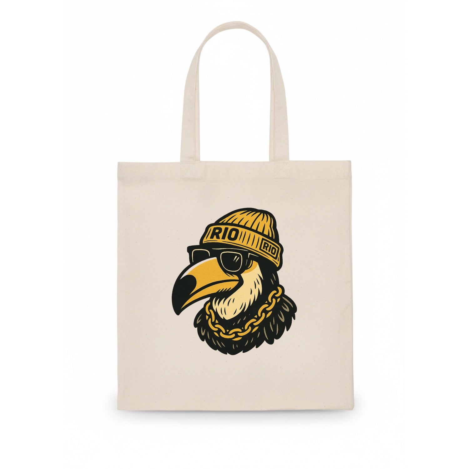 Rio Toucan - Tote Bag - white