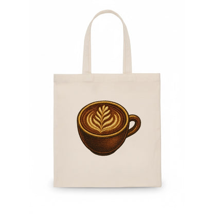 Latte Art  - Tote Bag - white