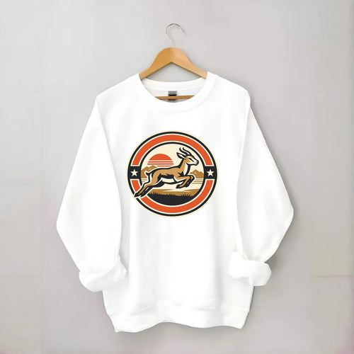 Proud Springbok Emblem - Crewneck Sweatshirt