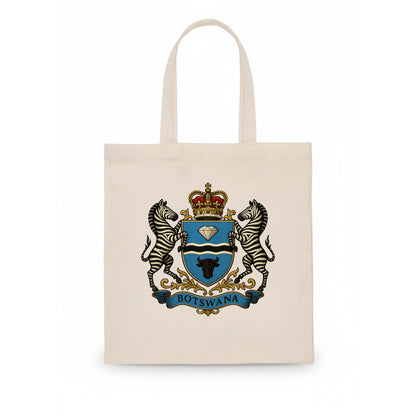 Botswana Heritage Badge  - Tote Bag - white