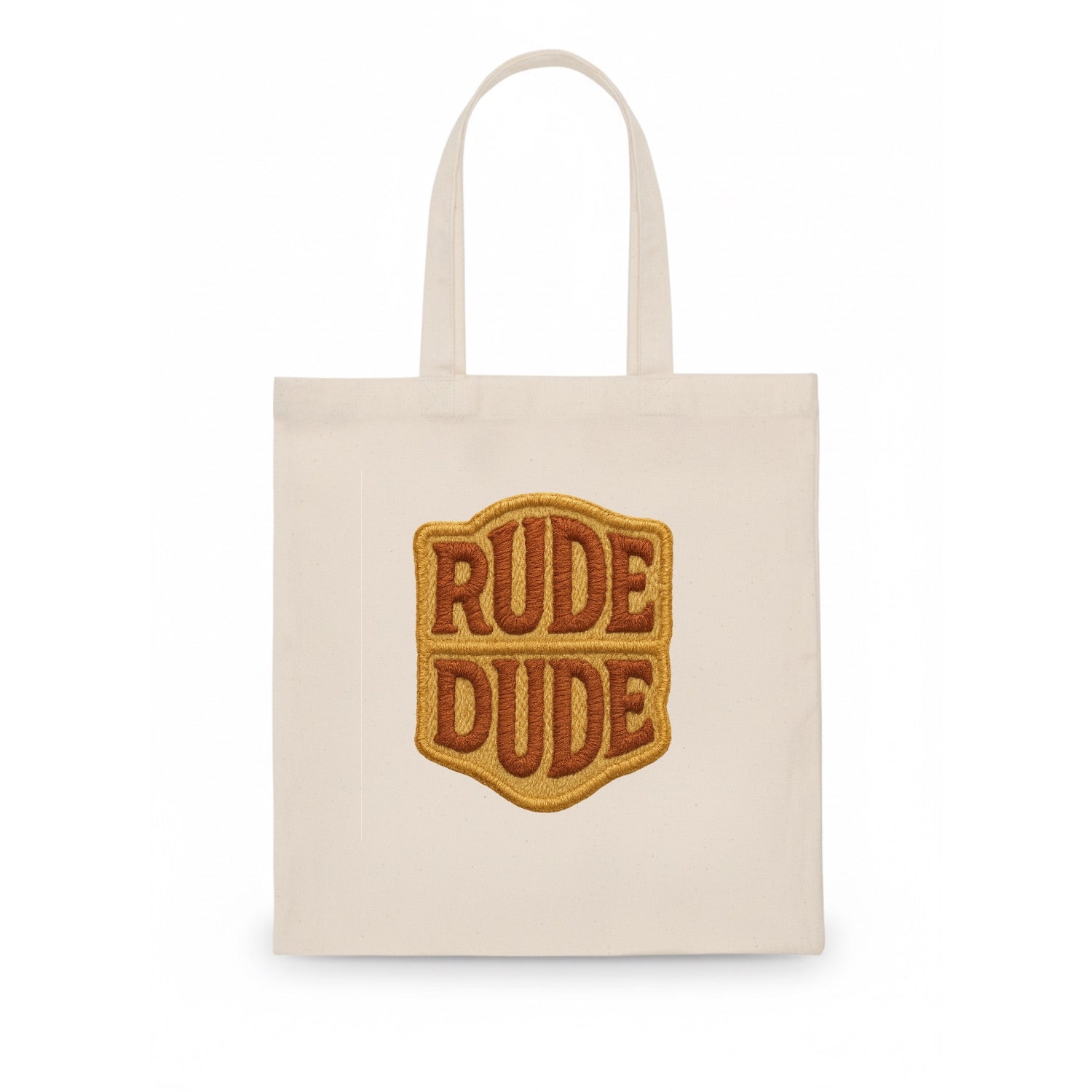 RUDE;DUDE ENERGY Surf Green Trucker - Tote Bag - white