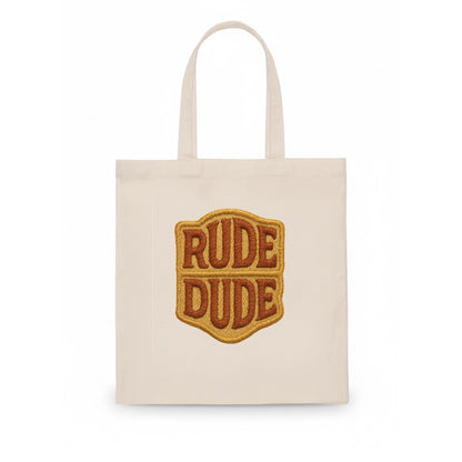 RUDE;DUDE ENERGY Surf Green Trucker - Tote Bag - white