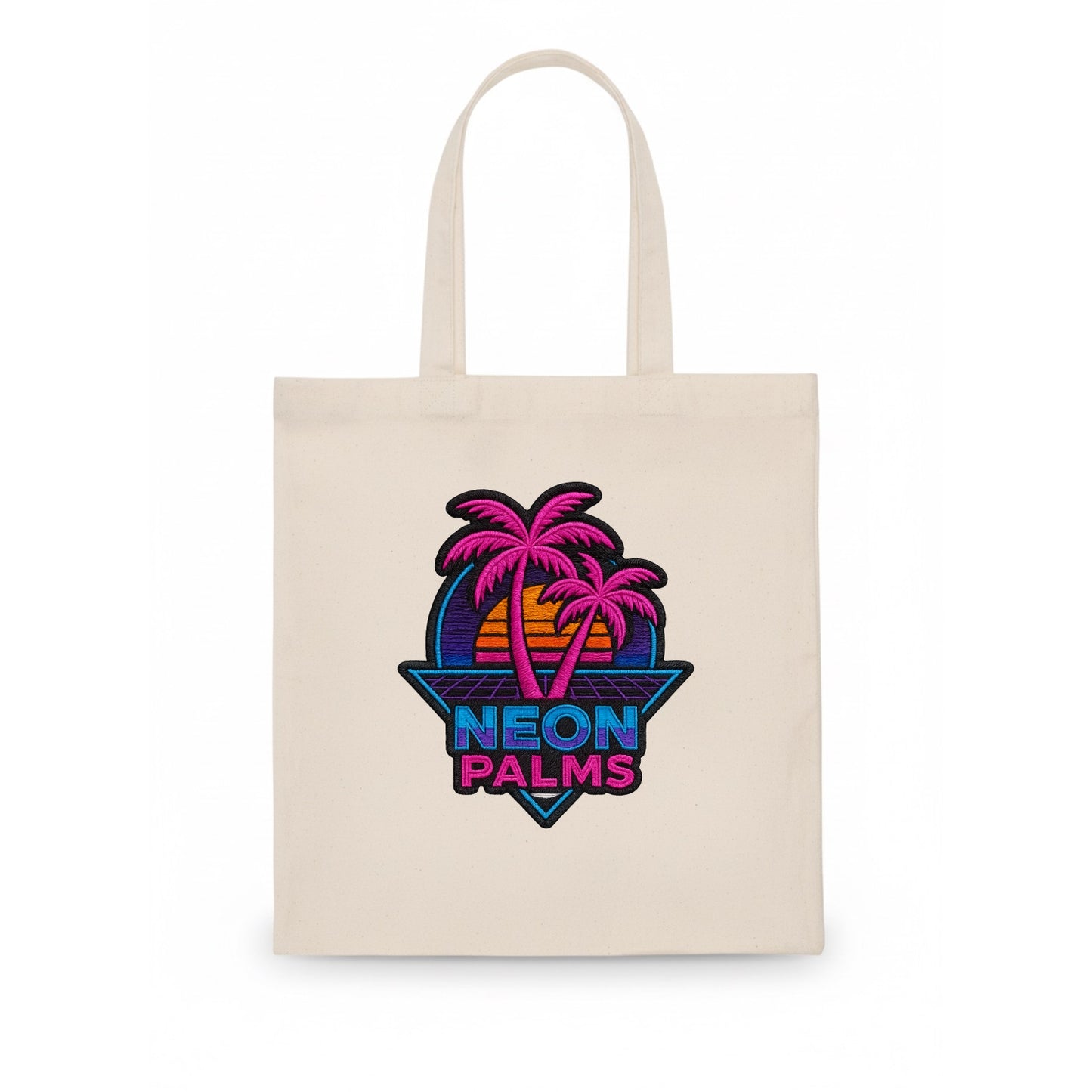 Neon Palms - Tote Bag - white