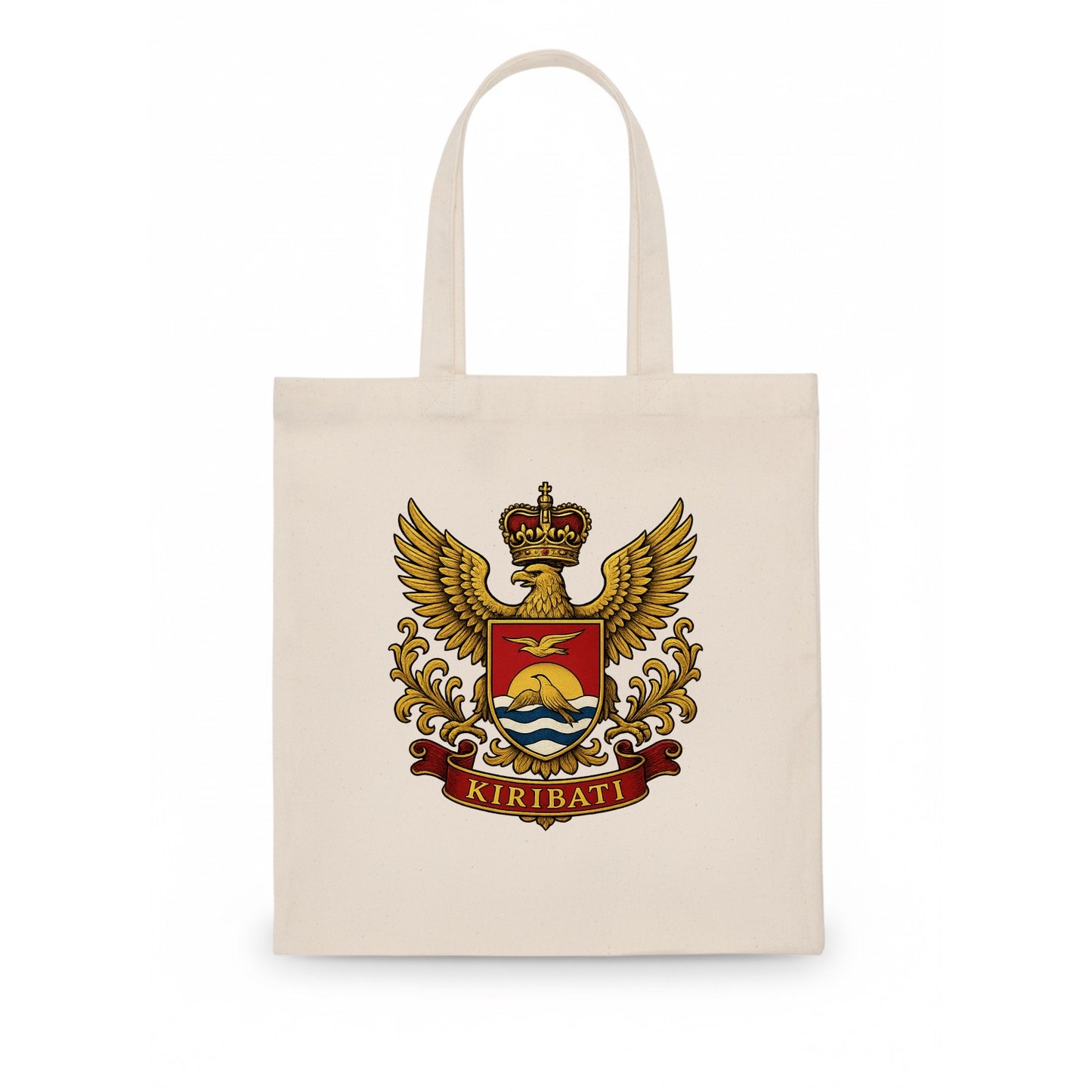 Kiribati Heritage Badge  - Tote Bag - white
