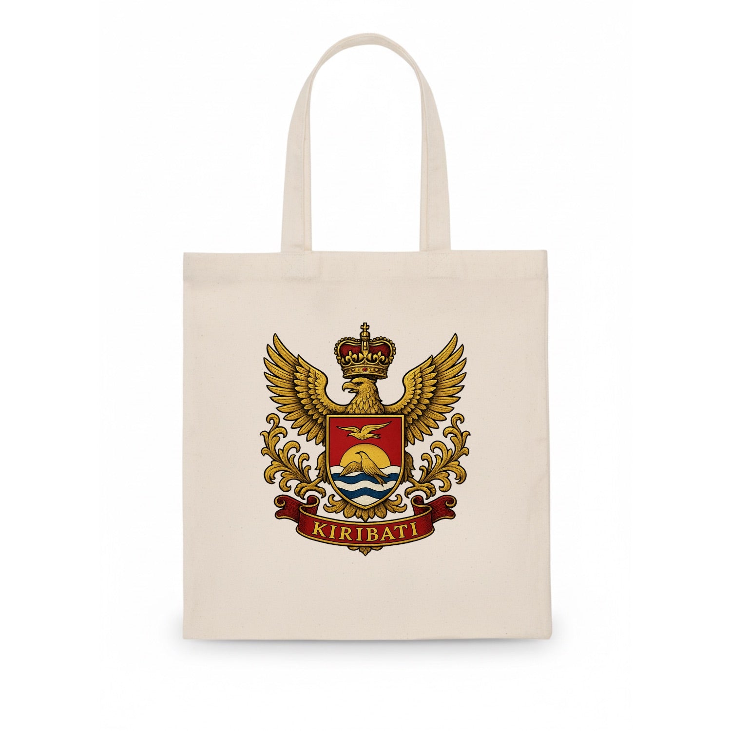 Kiribati Heritage Badge  - Tote Bag - white