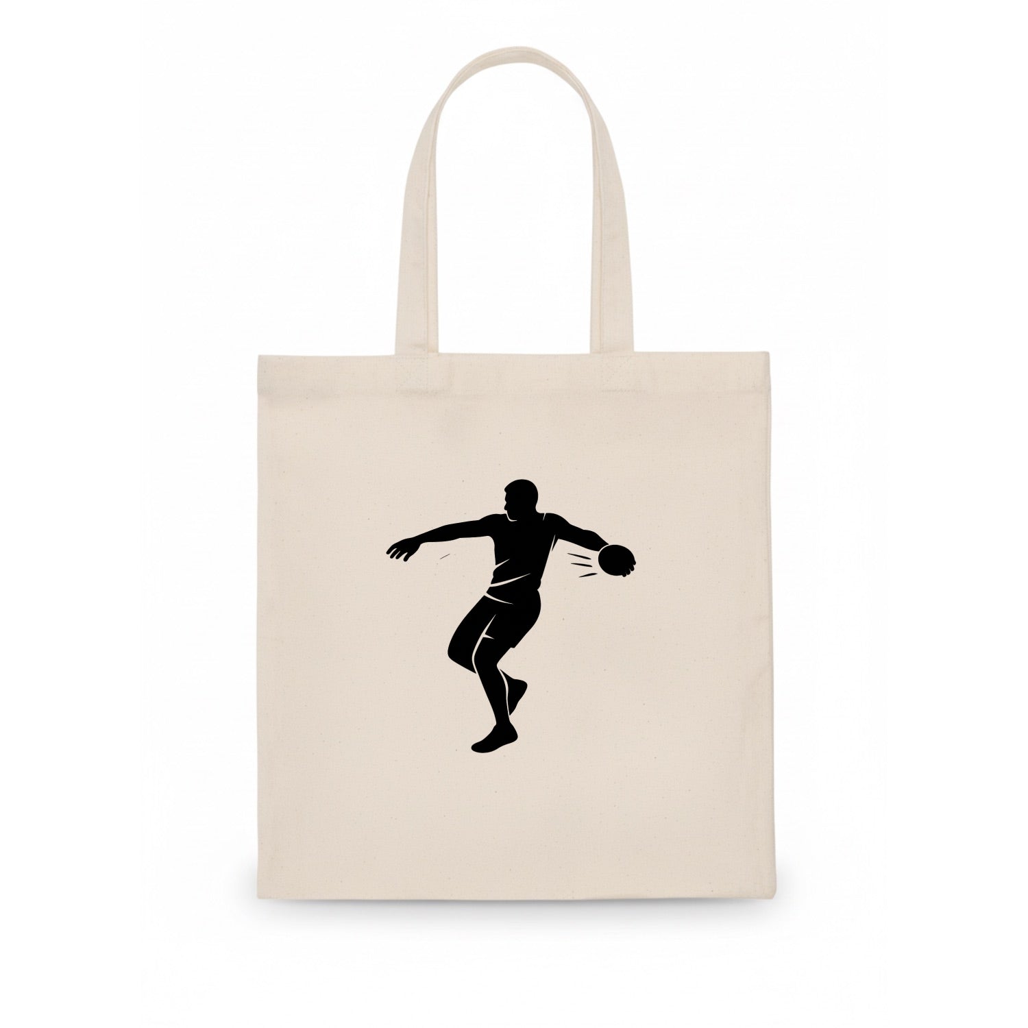 Discus thrower spinning release - Tote Bag - white