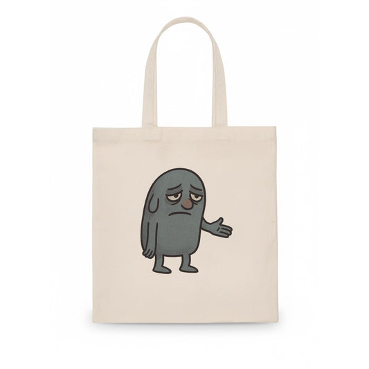 FOLLOWERS ARE GHOSTS | Transparent crowd following nobody - Tote Bag - white