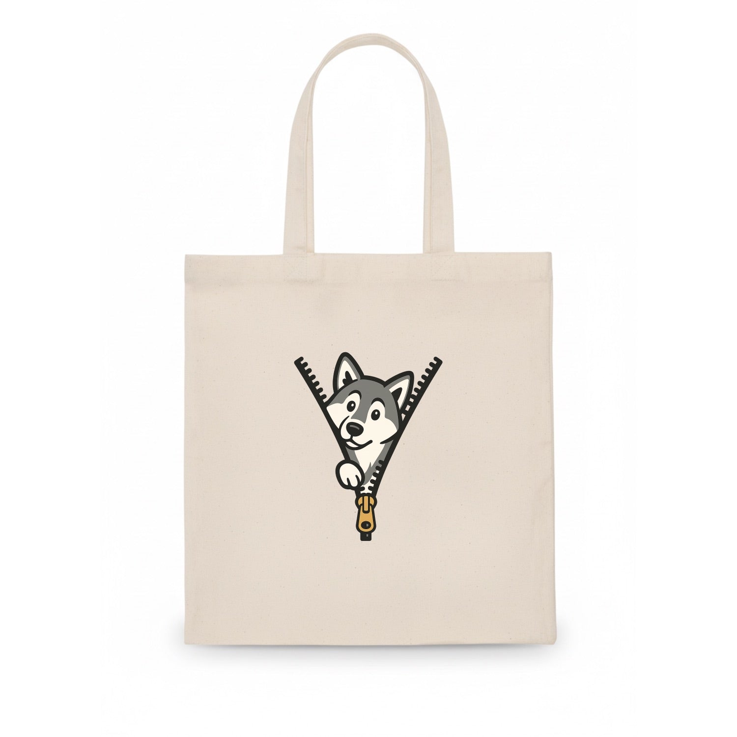 Alaskan Malamute - Tote Bag - white