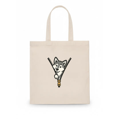 Alaskan Malamute - Tote Bag - white
