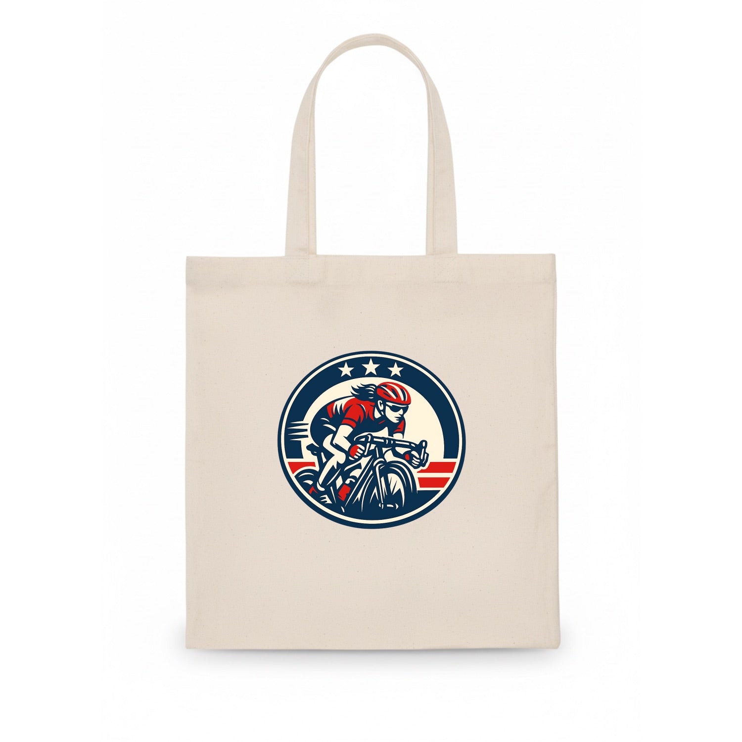 Speed Queen Emblem - Tote Bag - white