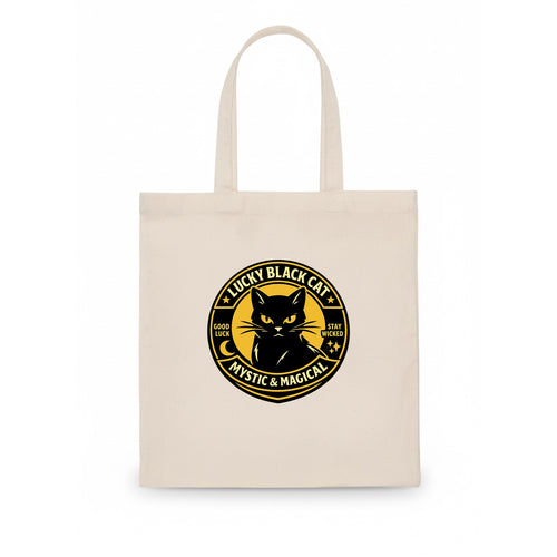 Mystic Feline Emblem - Tote Bag