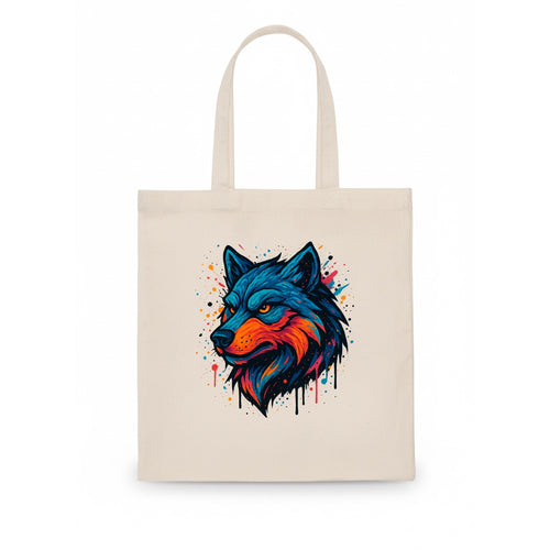 Velvet Wolf Royal  - Tote Bag