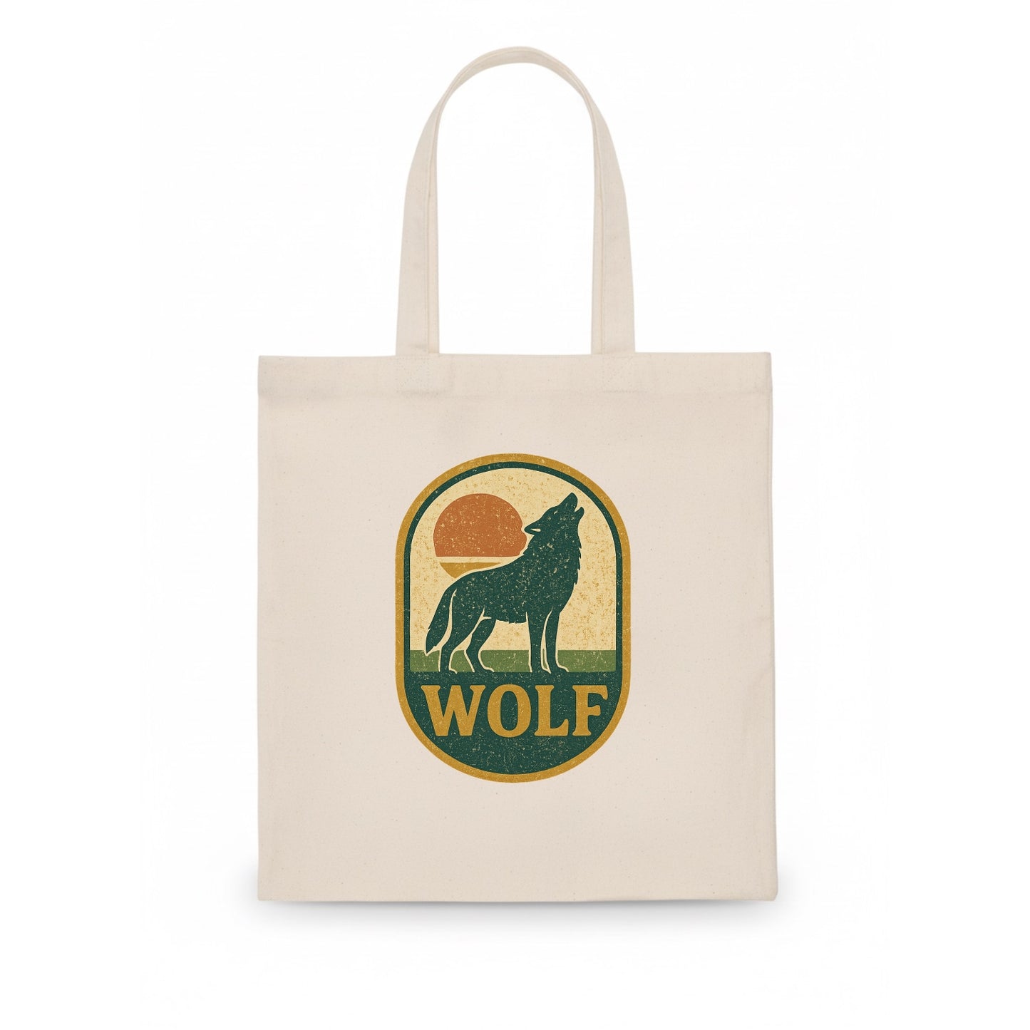 Carbon Fiber Wolf  - Tote Bag - white