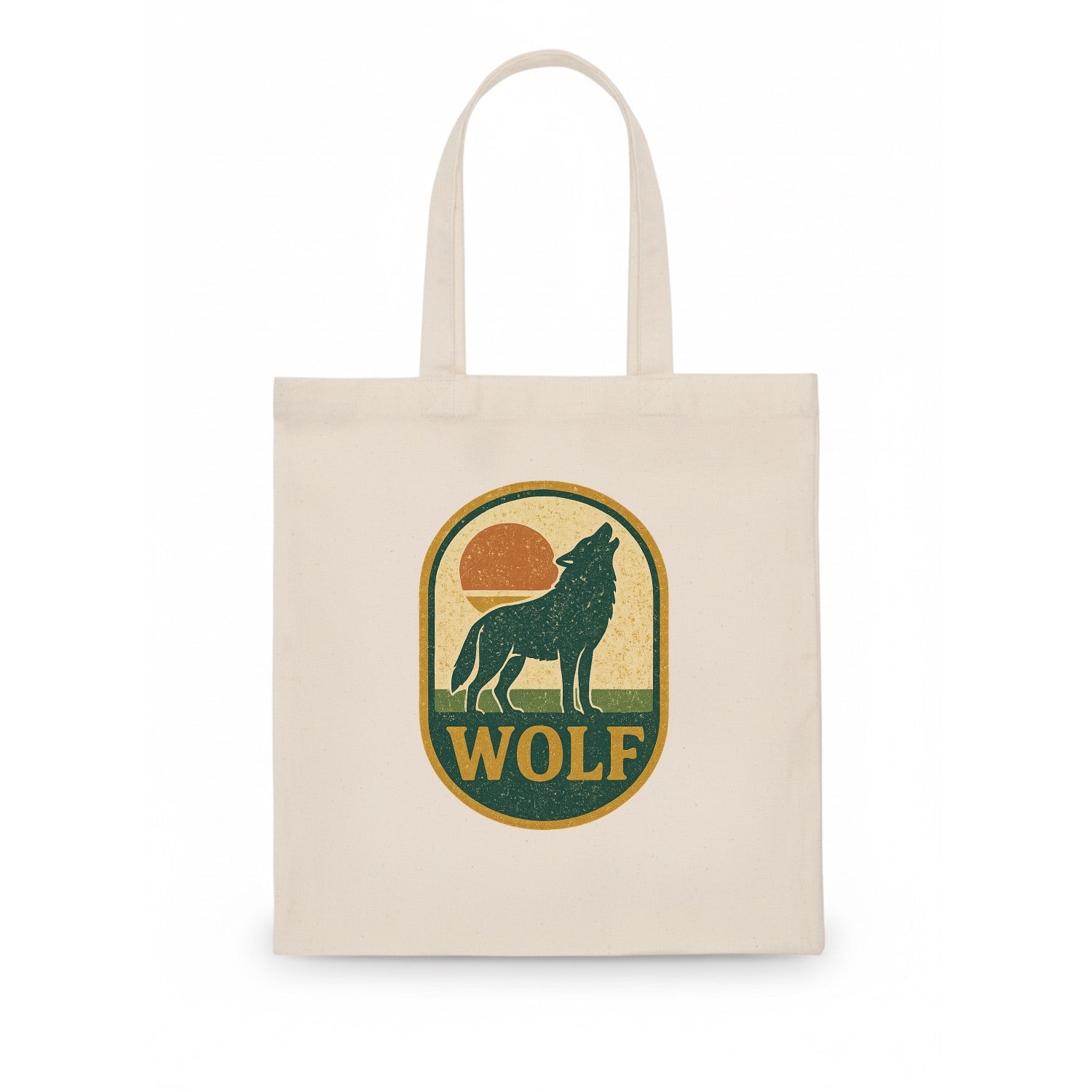 Carbon Fiber Wolf  - Tote Bag - white