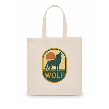 Carbon Fiber Wolf  - Tote Bag - white