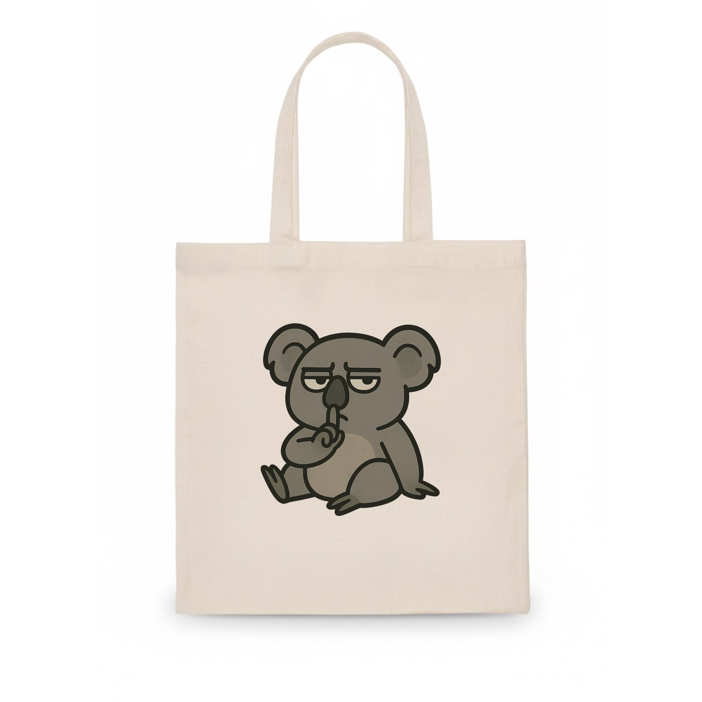 The Koala Judging - Tote Bag - white