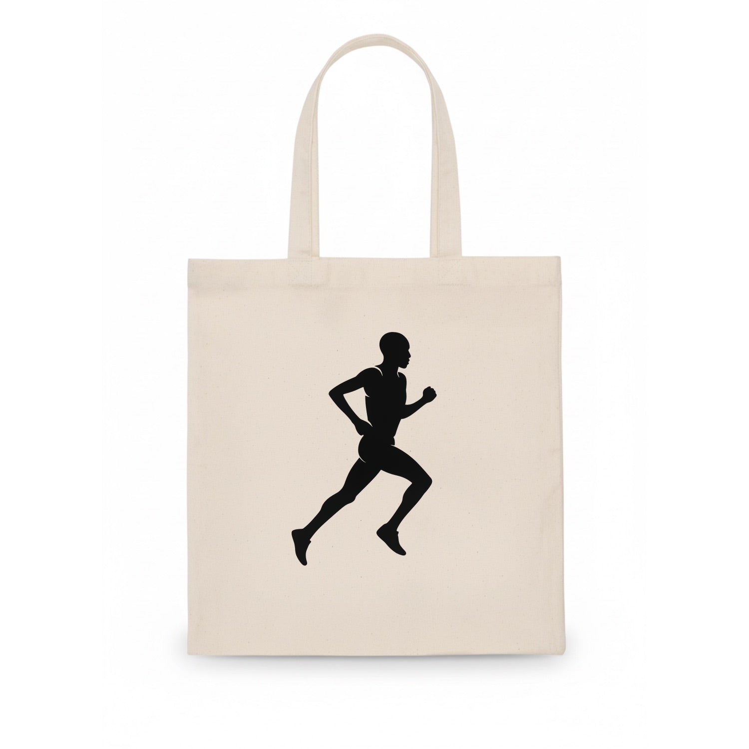 Kenyan distance runner stride - Tote Bag - white