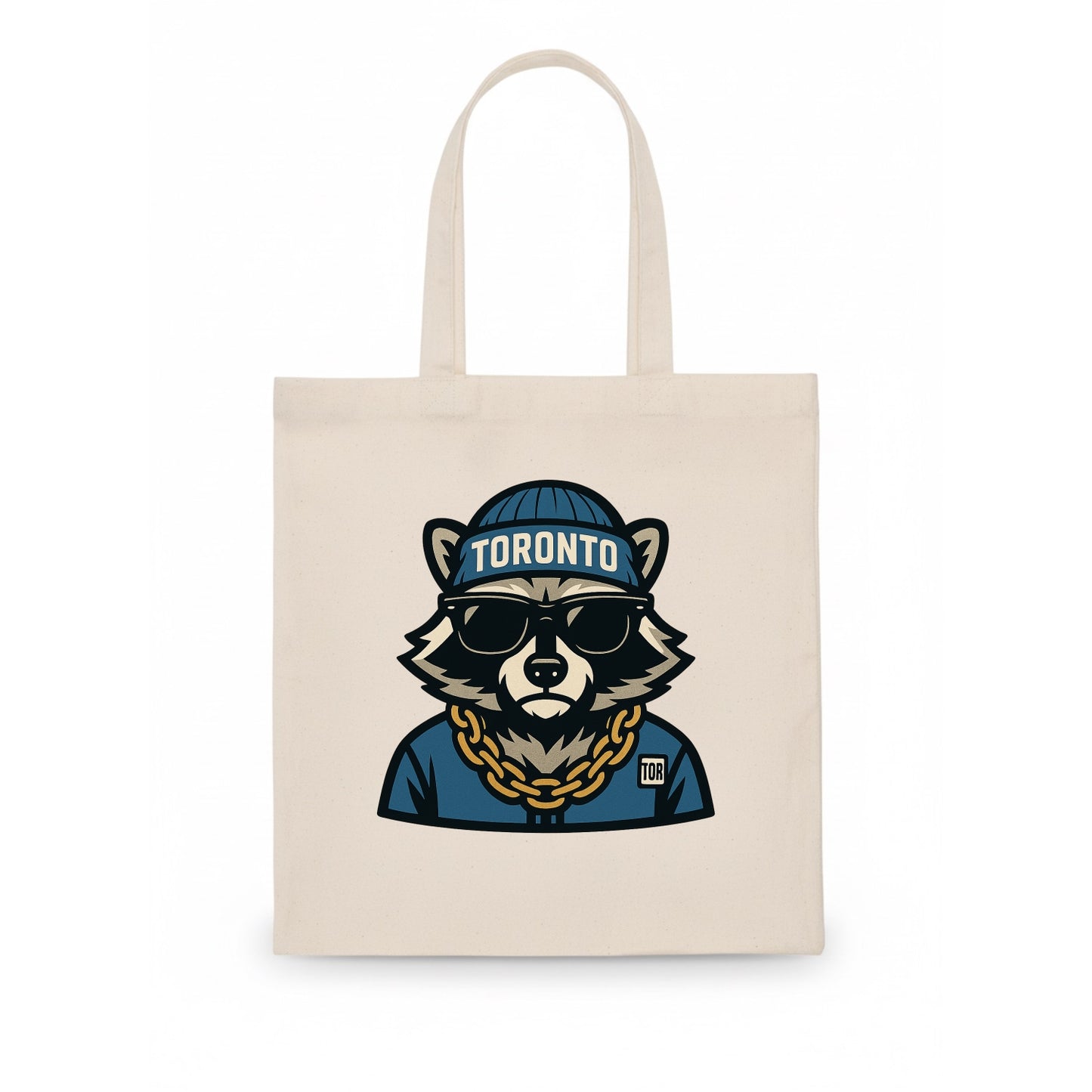 Toronto Raccoon - Tote Bag - white