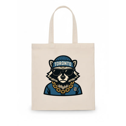 Toronto Raccoon - Tote Bag - white