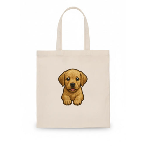 Baby Labrador Retriever Puppy - yellow/black/chocolate, soulful eyes, soft ears, - Tote Bag
