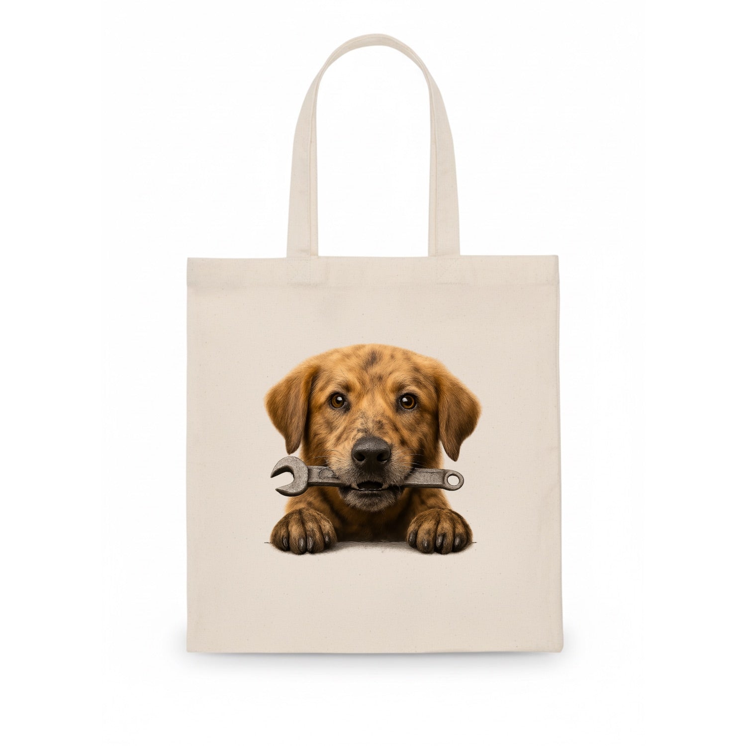 Mechanic Dog  - Tote Bag - white