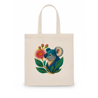 Koala Eucalyptus Bloom - Tote Bag - white