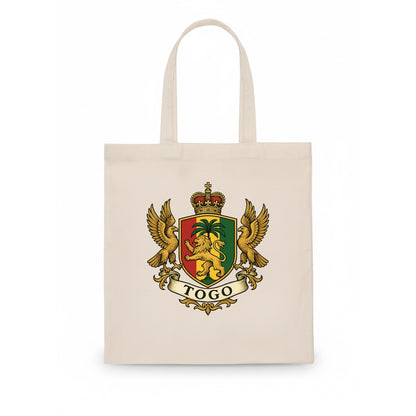 Togo Heritage Badge  - Tote Bag - white