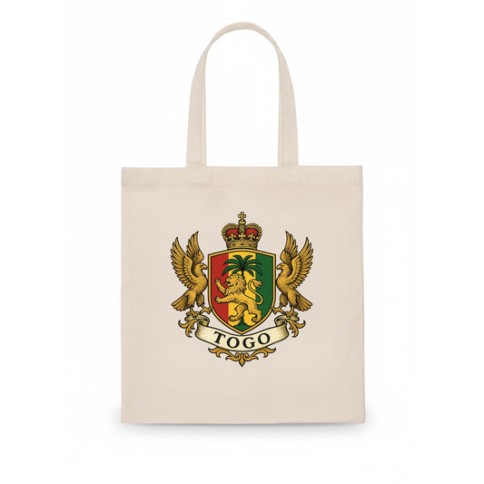 Togo Heritage Badge  - Tote Bag - white