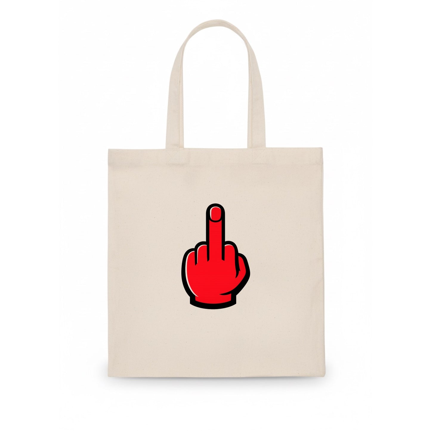 Bold Defiance Icon - Tote Bag - white