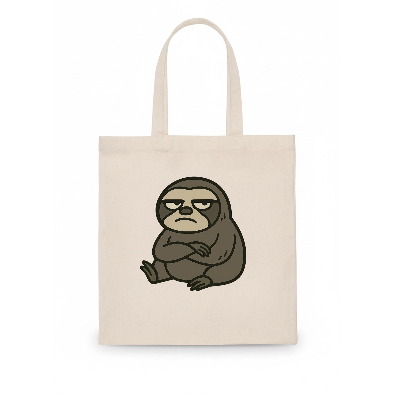 The Sloth Judging Silently - Tote Bag - white