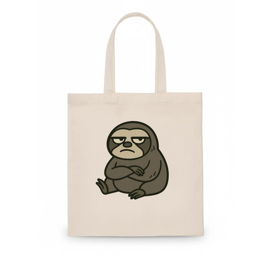 The Sloth Judging Silently - Tote Bag - white