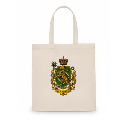Brazil Jaguar Emblem  - Tote Bag - white