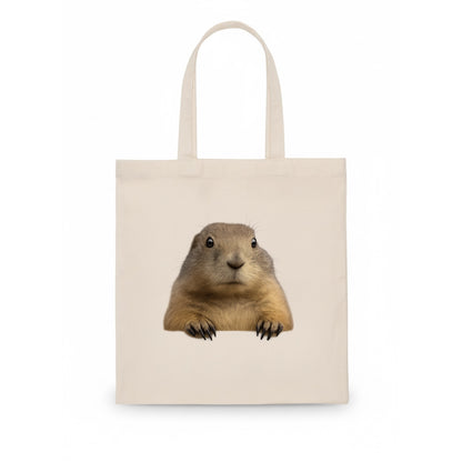 Prairie Dog  - Tote Bag - white