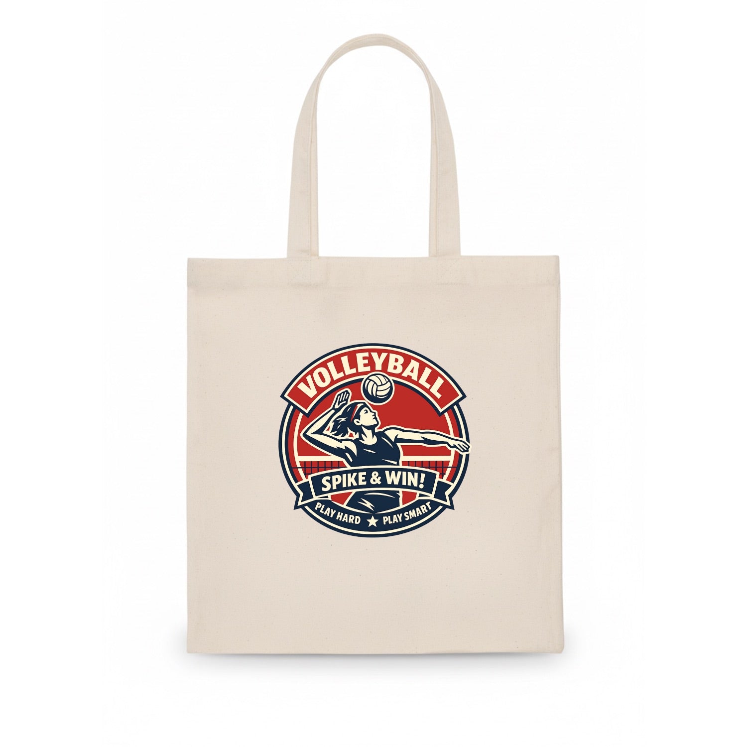 Dynamic Spike Emblem - Tote Bag - white